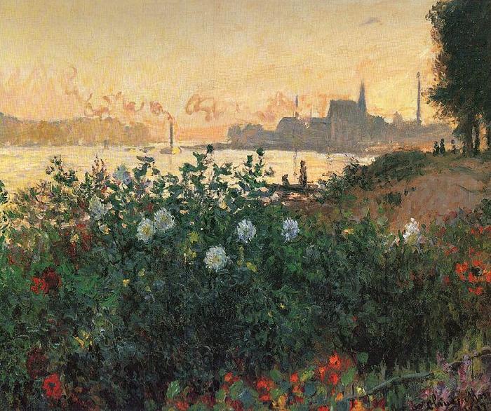 Claude Monet Argenteuil oil painting image